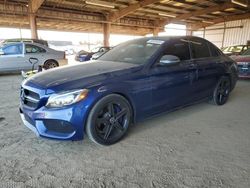 Salvage cars for sale at American Canyon, CA auction: 2017 Mercedes-Benz C300