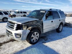 Salvage cars for sale at Helena, MT auction: 2017 Ford Expedition Platinum