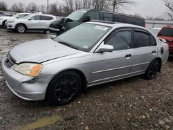 Salvage cars for sale at Windsor, NJ auction: 2001 Honda Civic EX