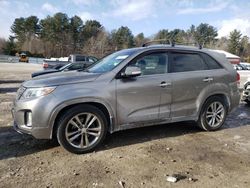 Salvage cars for sale from Copart Mendon, MA: 2014 KIA Sorento SX