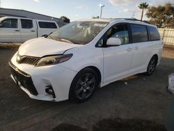 2018 Toyota Sienna SE en venta en San Diego, CA