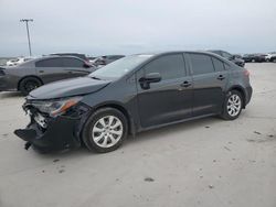 Toyota Corolla le salvage cars for sale: 2020 Toyota Corolla LE