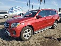 Salvage cars for sale at Van Nuys, CA auction: 2017 Mercedes-Benz GLS 450 4matic