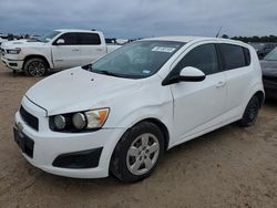 Salvage cars for sale at Houston, TX auction: 2013 Chevrolet Sonic LS