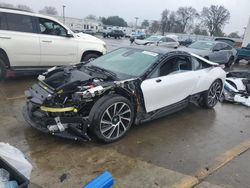 Salvage cars for sale at Sacramento, CA auction: 2017 BMW I8