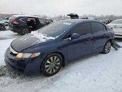 Salvage cars for sale at auction: 2009 Honda Civic LX