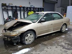 Salvage cars for sale at Candia, NH auction: 2002 Honda Accord EX