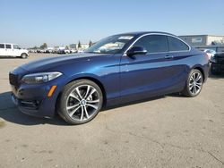 Salvage cars for sale at Bakersfield, CA auction: 2016 BMW 228 I Sulev