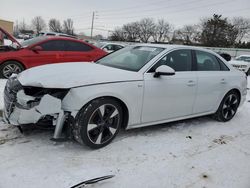 Audi salvage cars for sale: 2017 Audi A4 Premium Plus