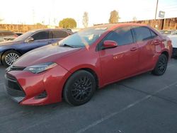 Salvage cars for sale at Wilmington, CA auction: 2018 Toyota Corolla L