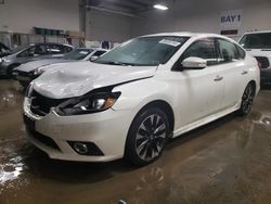 Salvage cars for sale at Elgin, IL auction: 2017 Nissan Sentra SR Turbo