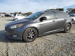 Salvage cars for sale at San Diego, CA auction: 2017 Ford Focus SEL