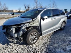 Toyota Sienna le salvage cars for sale: 2022 Toyota Sienna LE