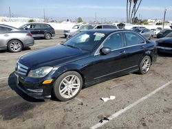 Salvage cars for sale at Van Nuys, CA auction: 2012 Mercedes-Benz C 300 4matic