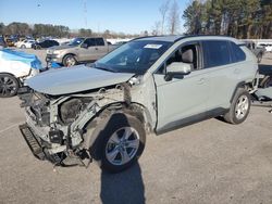 Salvage cars for sale at Dunn, NC auction: 2021 Toyota Rav4 XLE