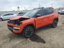 Jeep salvage cars for sale: 2019 Jeep Compass Trailhawk