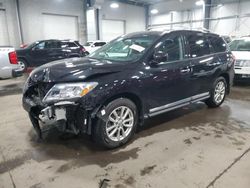 Salvage cars for sale from Copart Ham Lake, MN: 2016 Nissan Pathfinder S