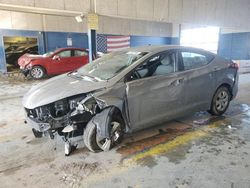 Salvage cars for sale at Indianapolis, IN auction: 2016 Hyundai Elantra SE