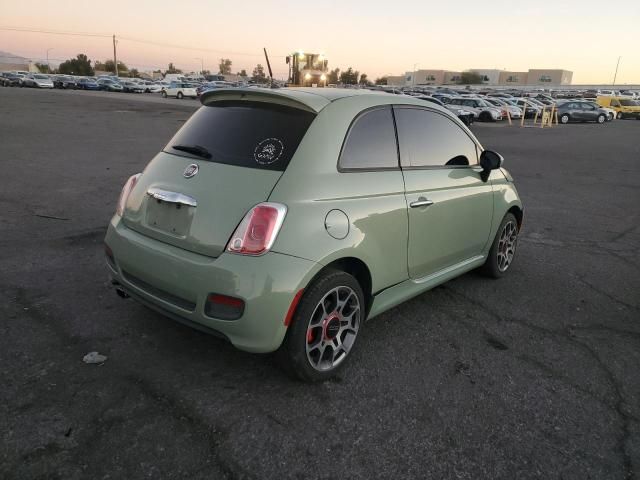 2015 Fiat 500 Sport