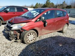 Salvage cars for sale at Memphis, TN auction: 2016 Nissan Versa Note S