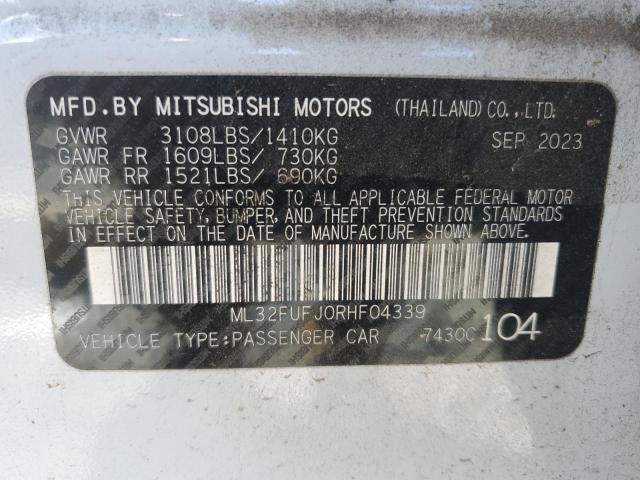 2024 Mitsubishi Mirage G4 ES