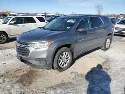 Chevrolet salvage cars for sale: 2020 Chevrolet Traverse LS