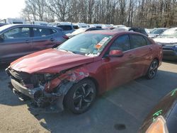 Hyundai salvage cars for sale: 2021 Hyundai Elantra Limited