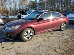 Salvage cars for sale at auction: 2013 Honda Accord LX