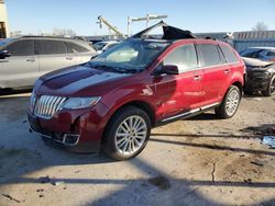 Salvage cars for sale at Kansas City, KS auction: 2013 Lincoln MKX