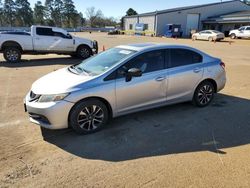 Salvage cars for sale from Copart Longview, TX: 2015 Honda Civic EX