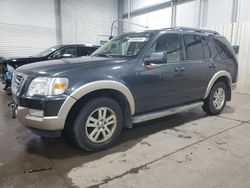 Salvage cars for sale at Ham Lake, MN auction: 2010 Ford Explorer Eddie Bauer