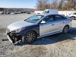 Salvage cars for sale from Copart Concord, NC: 2016 Hyundai Sonata Sport