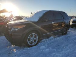 Salvage cars for sale at Cahokia Heights, IL auction: 2011 Ford Explorer Limited