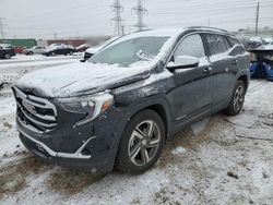 Salvage cars for sale from Copart Elgin, IL: 2021 GMC Terrain SLT