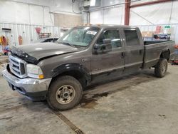 Salvage cars for sale at Mcfarland, WI auction: 2002 Ford F250 Super Duty