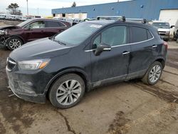 Salvage cars for sale from Copart Woodhaven, MI: 2018 Buick Encore Preferred