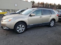 Vehiculos salvage en venta de Copart Exeter, RI: 2010 Subaru Outback 2.5I Premium