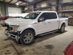 Salvage cars for sale at Eldridge, IA auction: 2018 Ford F150 Supercrew