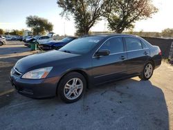 Salvage cars for sale at Orlando, FL auction: 2006 Honda Accord SE