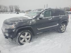 Salvage cars for sale from Copart Barberton, OH: 2012 Jeep Grand Cherokee Overland