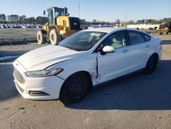 Salvage cars for sale at Dunn, NC auction: 2014 Ford Fusion S