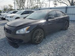 Salvage cars for sale at Riverview, FL auction: 2013 Nissan Maxima S