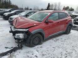 Salvage cars for sale from Copart Ontario Auction, ON: 2018 Hyundai Kona Ultimate