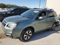 Subaru Forester salvage cars for sale: 2018 Subaru Forester 2.5I Premium