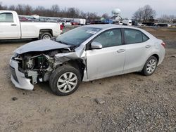 Salvage cars for sale at Hillsborough, NJ auction: 2016 Toyota Corolla L