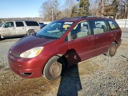 Toyota salvage cars for sale: 2005 Toyota Sienna CE