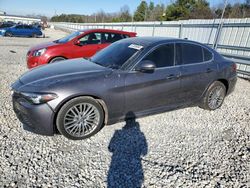 Salvage cars for sale at auction: 2018 Alfa Romeo Giulia TI Q4