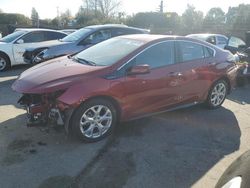 Chevrolet Volt salvage cars for sale: 2018 Chevrolet Volt Premier