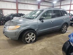 Salvage cars for sale at Seaford, DE auction: 2009 Hyundai Santa FE SE