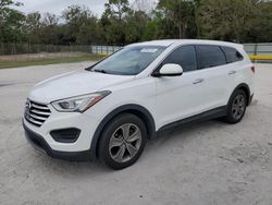 Salvage cars for sale from Copart Fort Pierce, FL: 2013 Hyundai Santa FE GLS